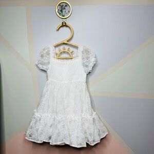 Joie White Lace Dress